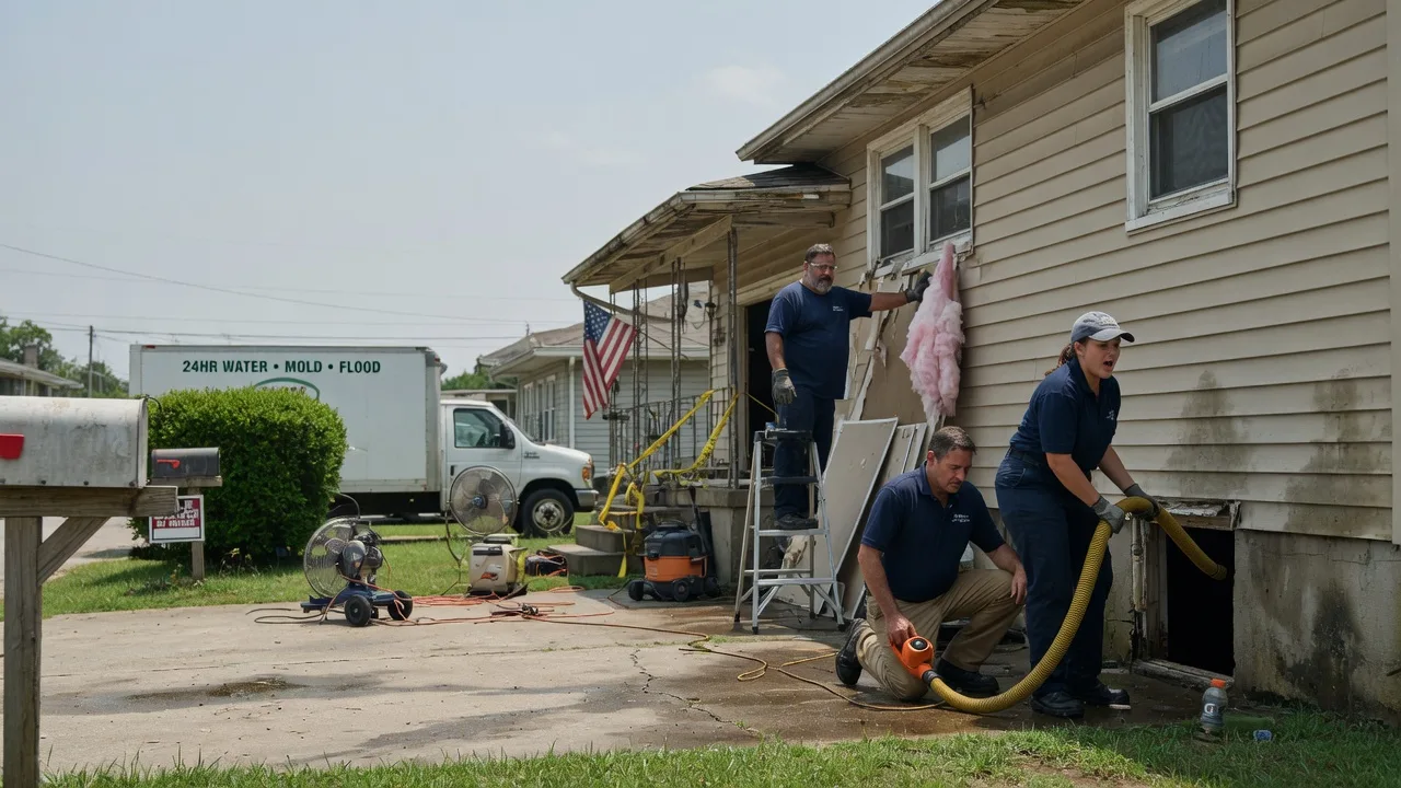 Water Damage Repair in Toulon, IL near me